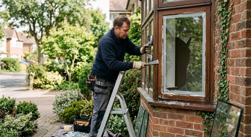 Broken Window Repair in Alpharetta, GA