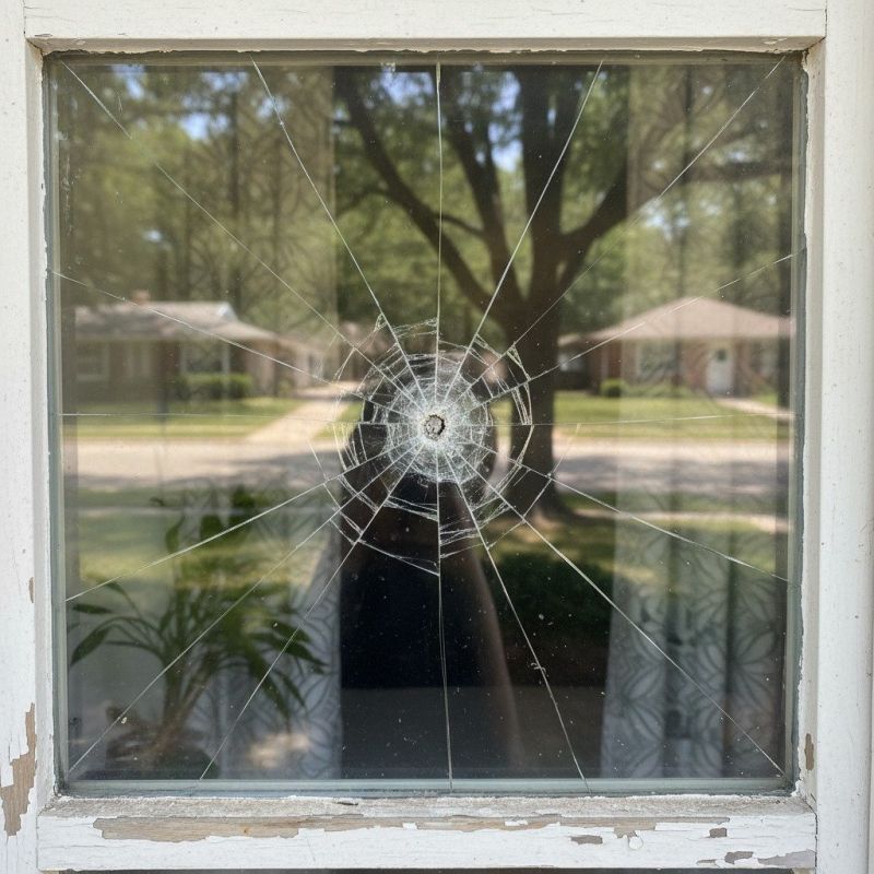 Cracked Window Repair in Alpharetta, GA