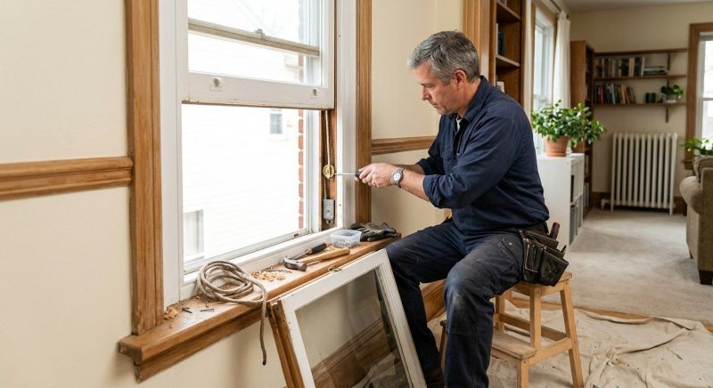 Hopper Window Repair in Olathe, KS