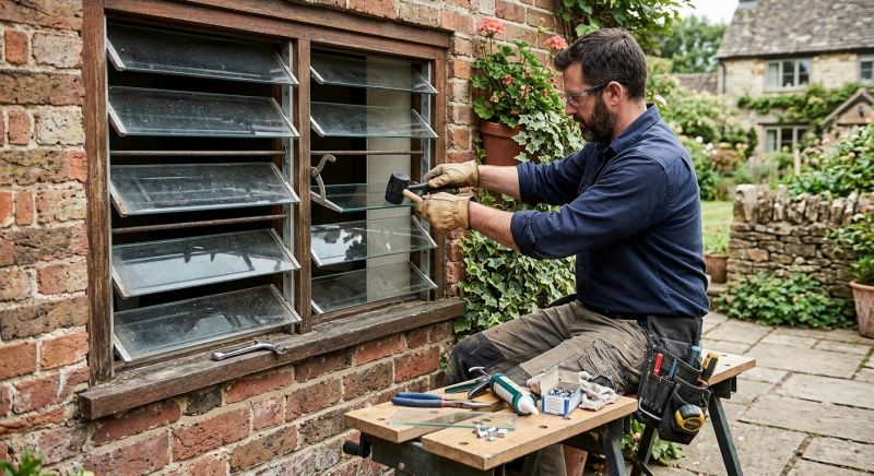 Louvre Window Repair in Olathe, KS