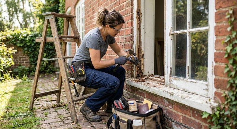 Window Frame Repair in Denver County, CO